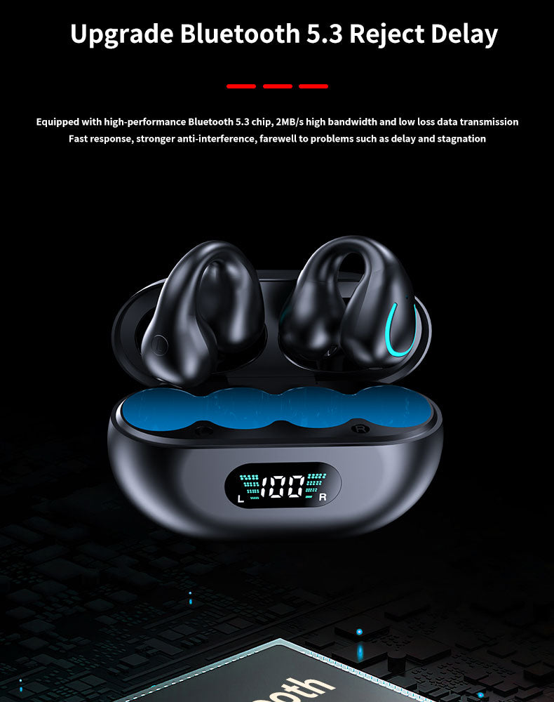 Sports wireless Bluetooth headphones with extra long battery life